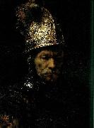 REMBRANDT Harmenszoon van Rijn Man in a Golden helmet, Berlin oil painting reproduction